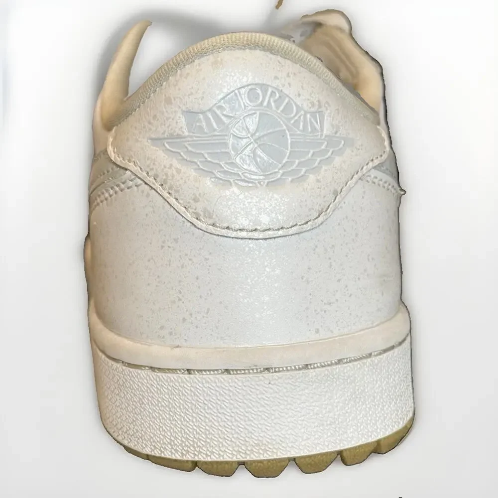 Nike Air Jordan 1 Low G Golf Men’s 11 White Pure Platinum Gum DD9315-111